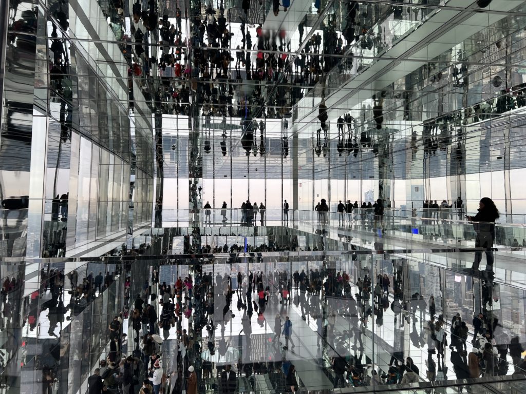 One Summit Vanderbilt with all those mirrors. 
