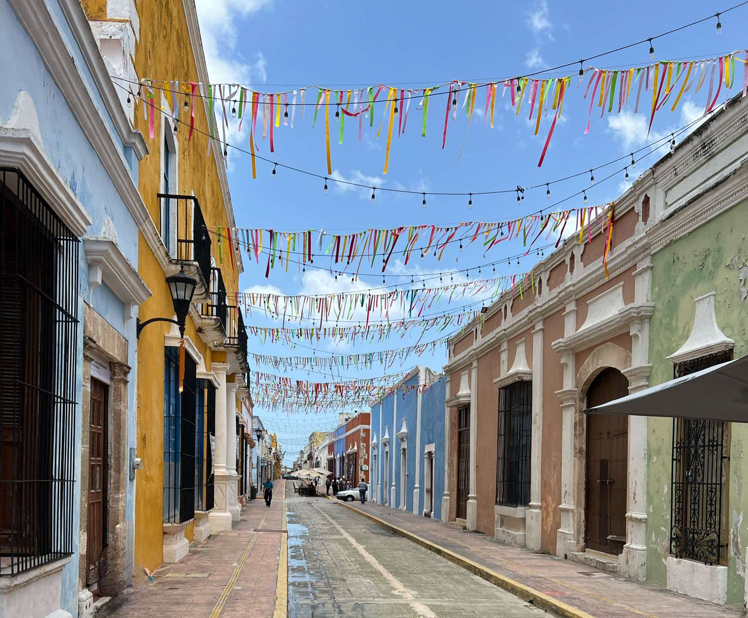 Not far from Merida you will see this cute typical Mexican city along the gulf of Mexico